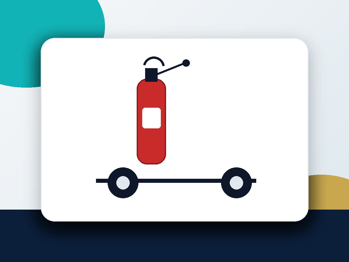 Wheeled Fire Extinguisher