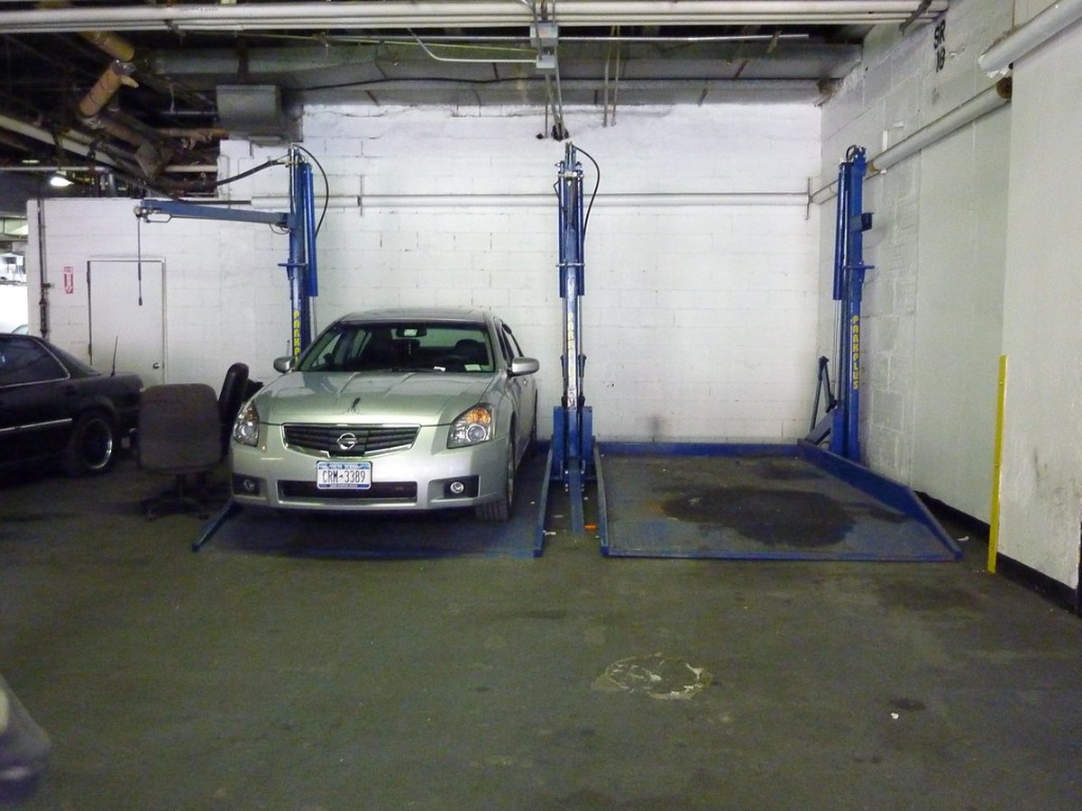 Underground Car Pop-Up Parking System