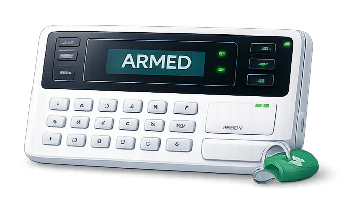 Smart security keypad control